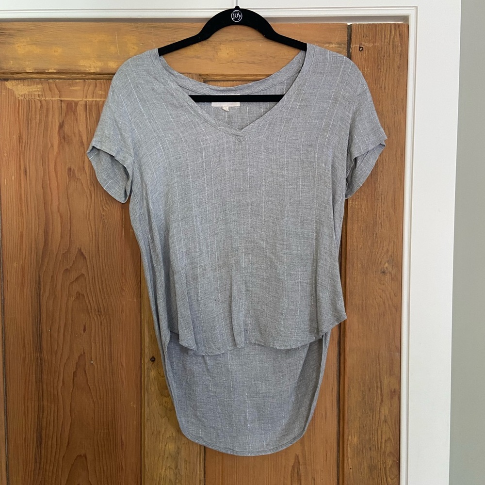 Bella Dahl Grey Tshirt